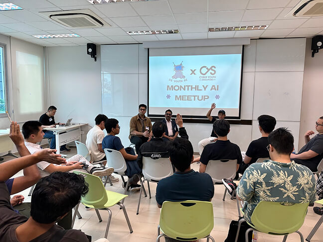 YouthTechSG Monthly AI Meetups Programme